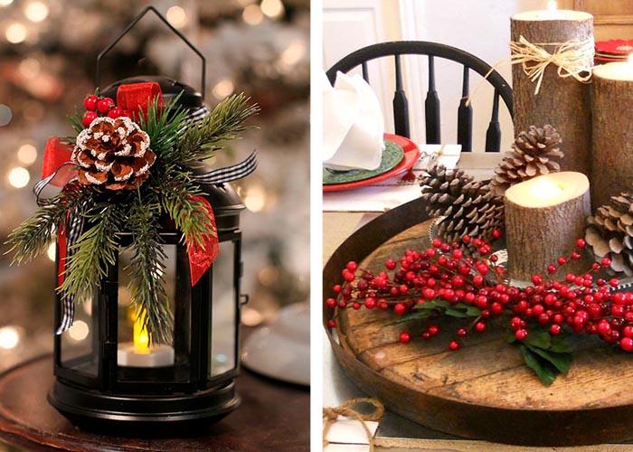Dekorácia vianočného stola